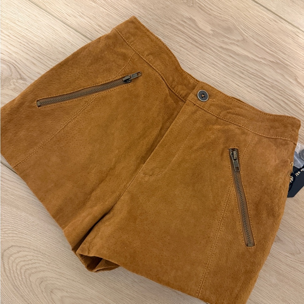 Forever 21 Tan Suede Shorts NWT